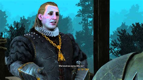 witcher 3 racing the general.
